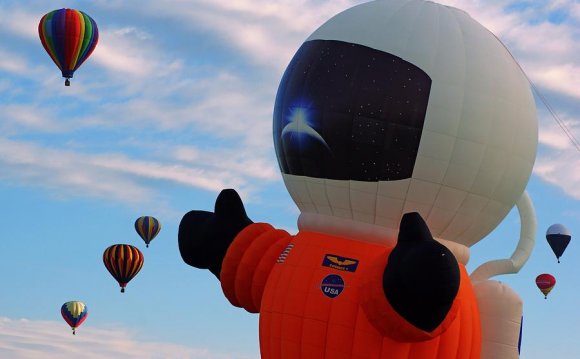 Astronaut Balloon Photograph