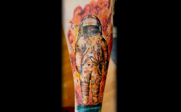 Cover Astronaut tattoo by