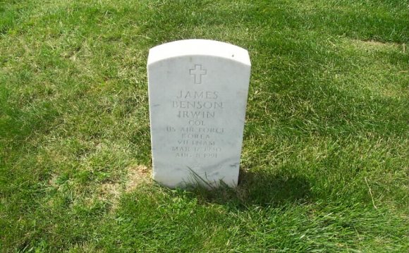 JB Irwin Gravesite PHOTO June