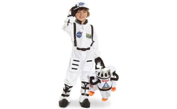 Jr. Astronaut White Suit Child