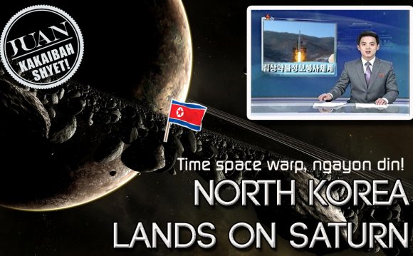 North Korean astronauts land