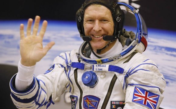 British astronaut Tim Peake