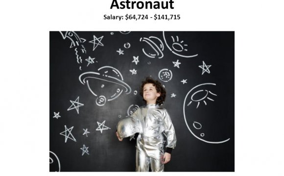 Astronaut Salary: $64,724