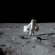 Russian astronauts On the moon