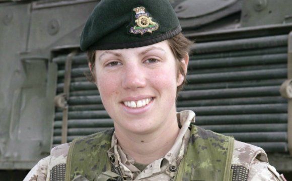 First Canadian female astronaut