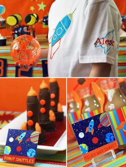 space_birthdayparty_1 space birthday party theme