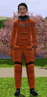 The Sims 3 Military Career Track Uniform for Astronaut