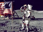 First astronaut On moon