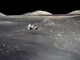 Last astronaut on the moon
