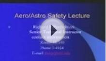 AeroAstro Safety Lecture