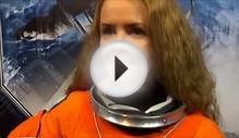 Astronaut Julie Payette Space Center Wax Figure Exhibit