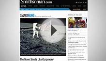 Astronauts Say Moon Smells Like Gunpowder
