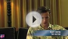 Doctor Who Series 6.2 Interviews with Matt Smith Steven
