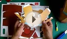 How to Make 3D Paper Crafts Helmet for kids
