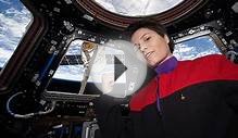 Italian Astronaut Wears Star Trek Uniform Aboard