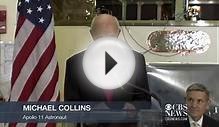 Michael Collins honors Neil Armstrong