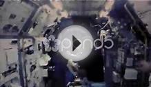 Nasa Astronauts Floating Weightless Inside Shuttle