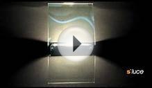 s`luce ASTRO Wandleuchte mit Glas, Licht-Design Skapetze