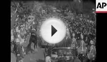 SYND 22 10 69 APOLLO 11 ASTRONAUTS VISIT TURKEY ON THEIR