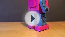 The Robot in Pink - Super Astronaut Robot by Lucky Star