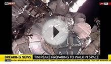 Tim Peake Becomes First British Astronaut To Conduct Spacewalk