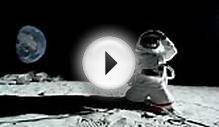 Ws Slo Mo Astronaut On Moon Unplugging Cord From Extension